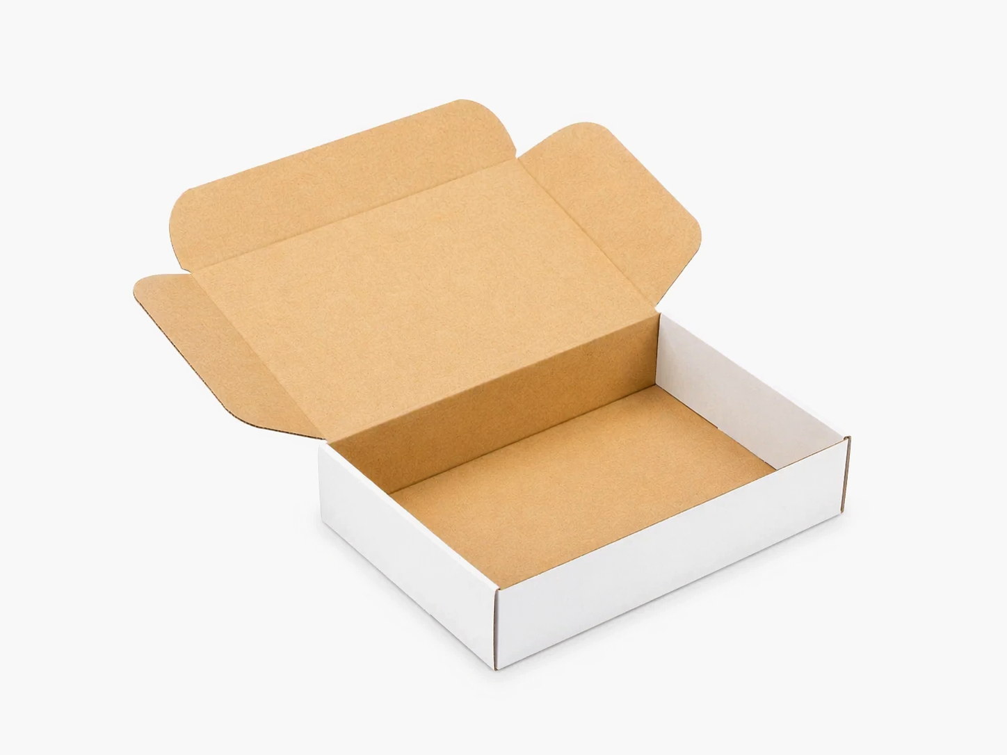 150x100x30 Pudełko fasonowe białe