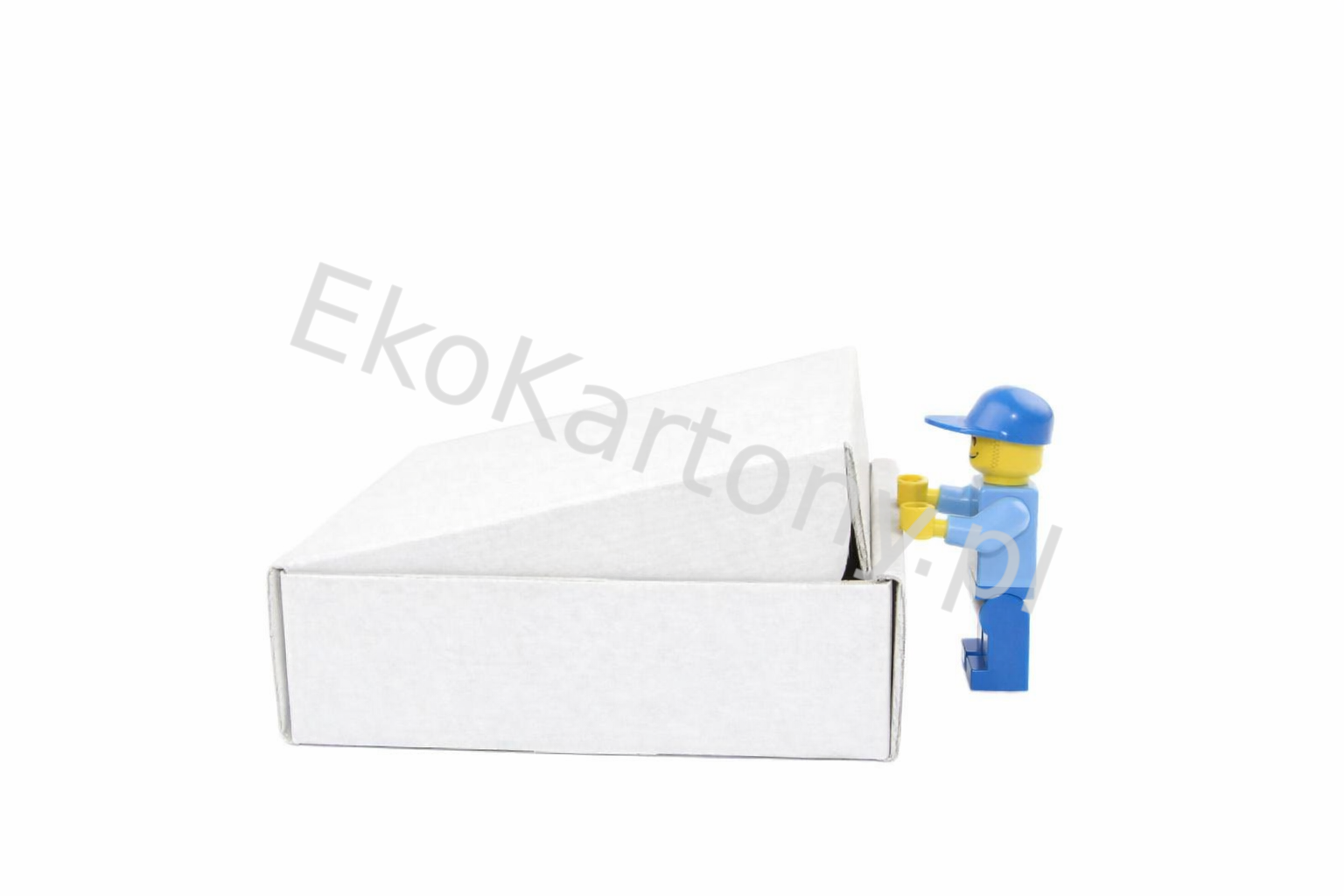 70x70x20 Pudełko fasonowe - kolor Biały