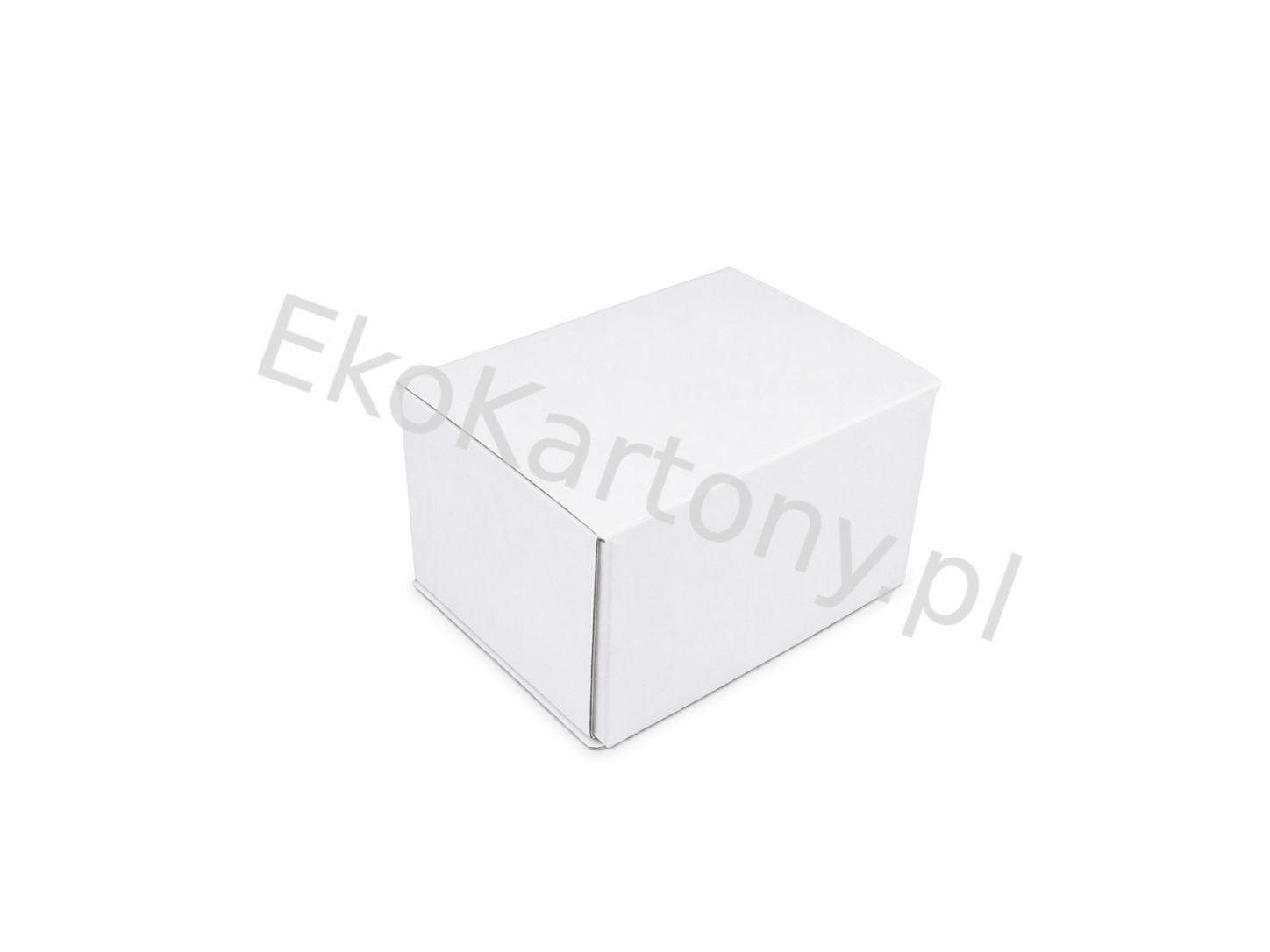 80x65x50 Pudełko fasonowe - kolor Biały