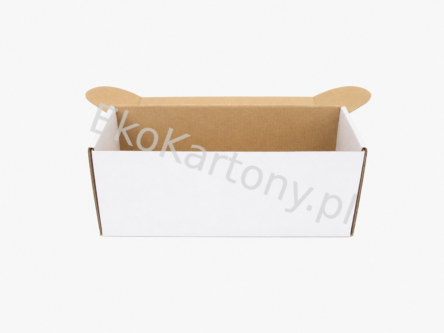 200x160x100 Pudełko fasonowe - kolor Biały